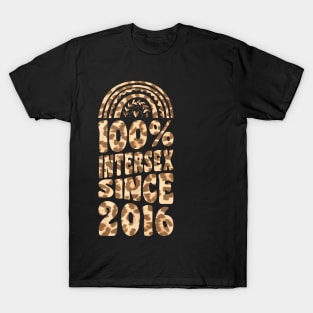 100 Percent Since 2016 Rainbow Birthday T-Shirt